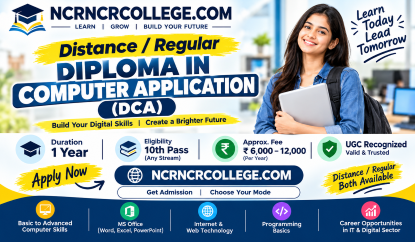 Diploma in Computer Applications (DCA)