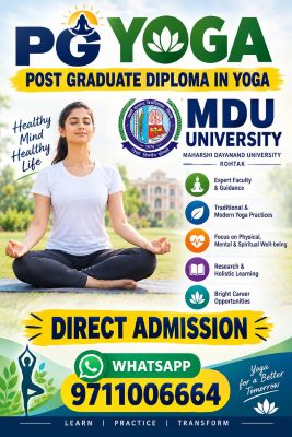 PG Diploma in Yoga